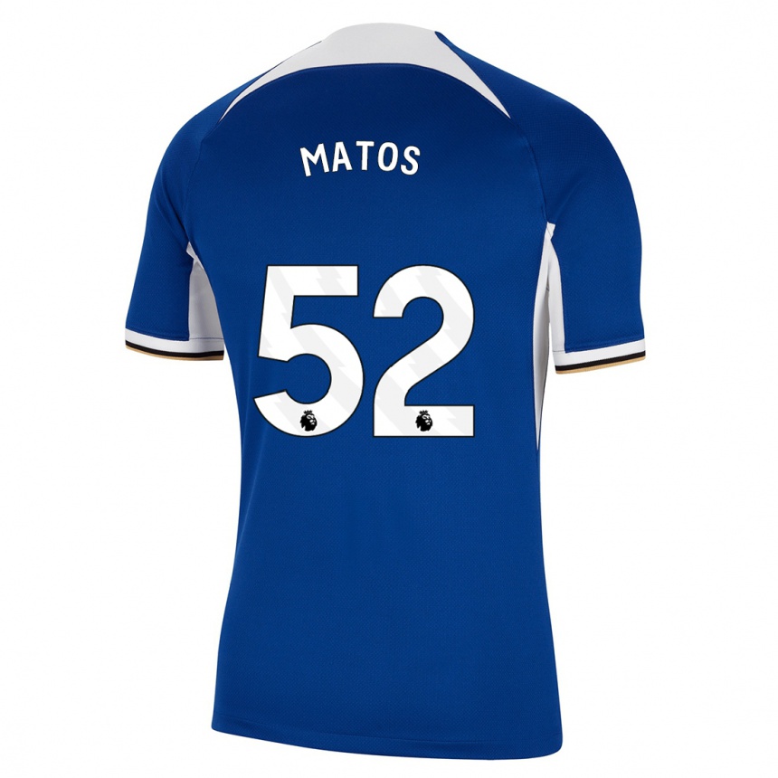 Mujer Fútbol Camiseta Alex Matos #52 Azul 1ª Equipación 2023/24 Perú