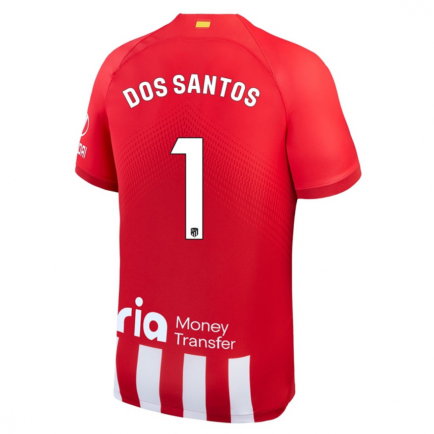 Mujer Fútbol Camiseta Alex Dos Santos #1 Rojo Blanco 1ª Equipación 2023/24 Perú