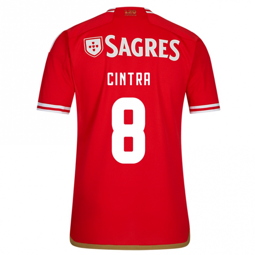 Mujer Fútbol Camiseta Marta Cintra #8 Rojo 1ª Equipación 2023/24 Perú