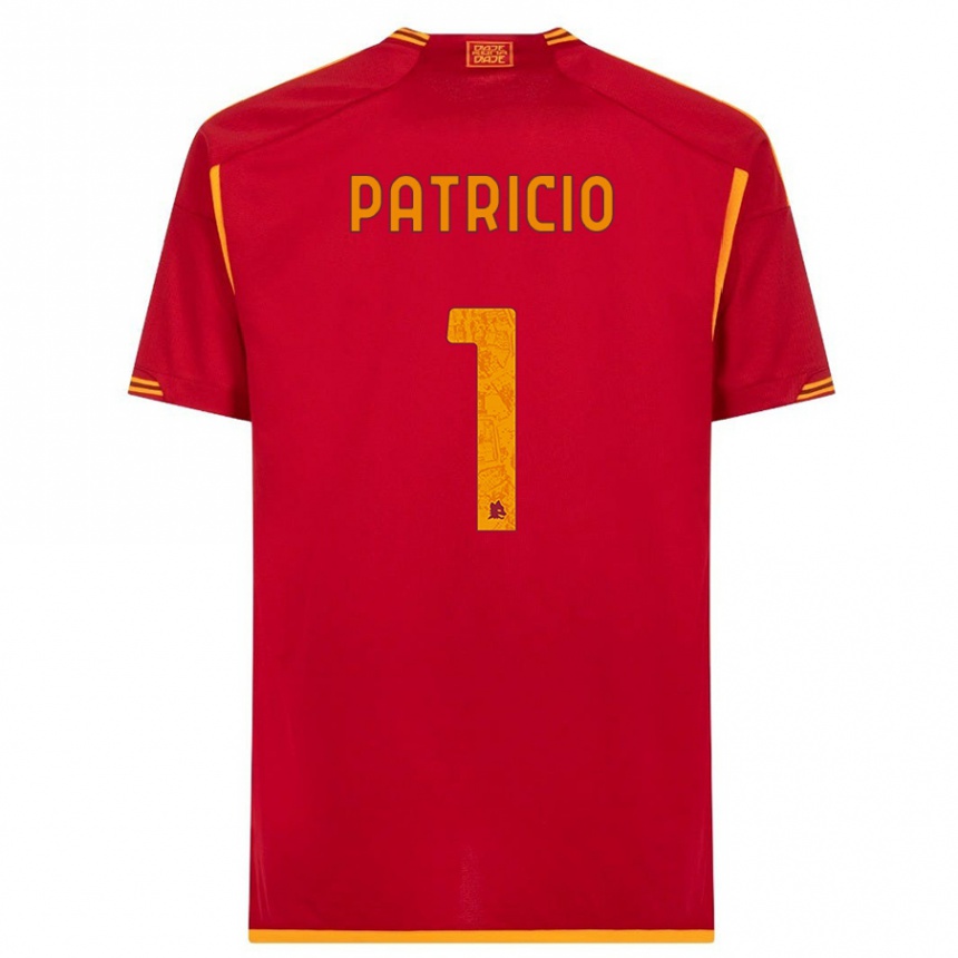 Mujer Fútbol Camiseta Rui Patricio #1 Rojo 1ª Equipación 2023/24 Perú