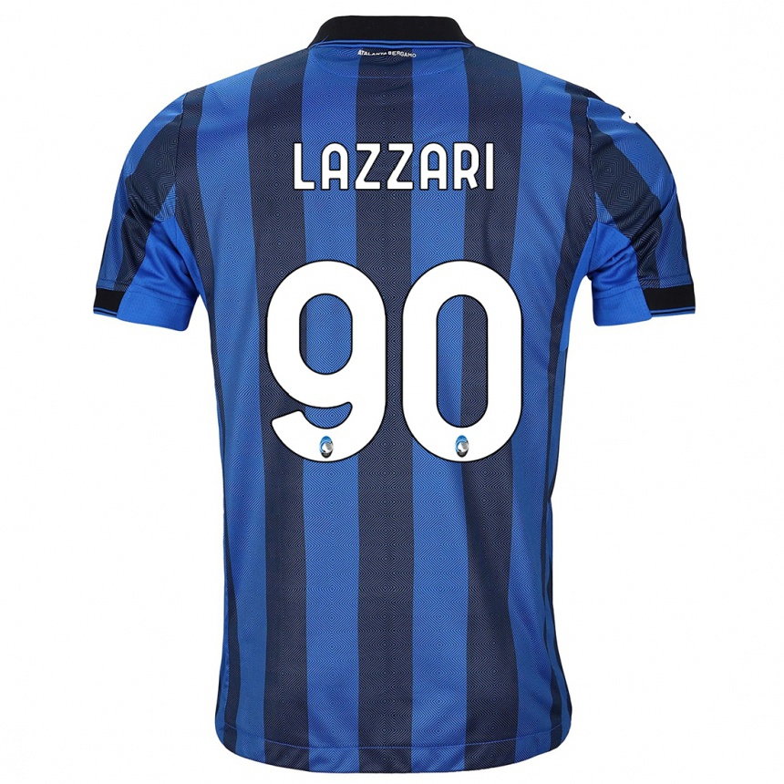 Mujer Fútbol Camiseta Ilaria Lazzari #90 Azul Negro 1ª Equipación 2023/24 Perú