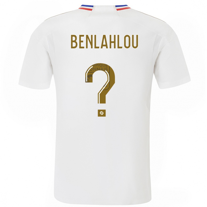 Mujer Fútbol Camiseta Daryll Benlahlou #0 Blanco 1ª Equipación 2023/24 Perú