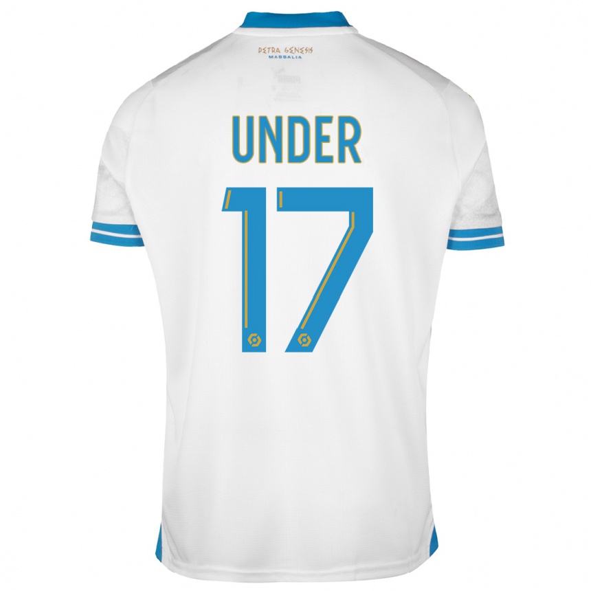 Mujer Fútbol Camiseta Cengiz Under #17 Blanco 1ª Equipación 2023/24 Perú