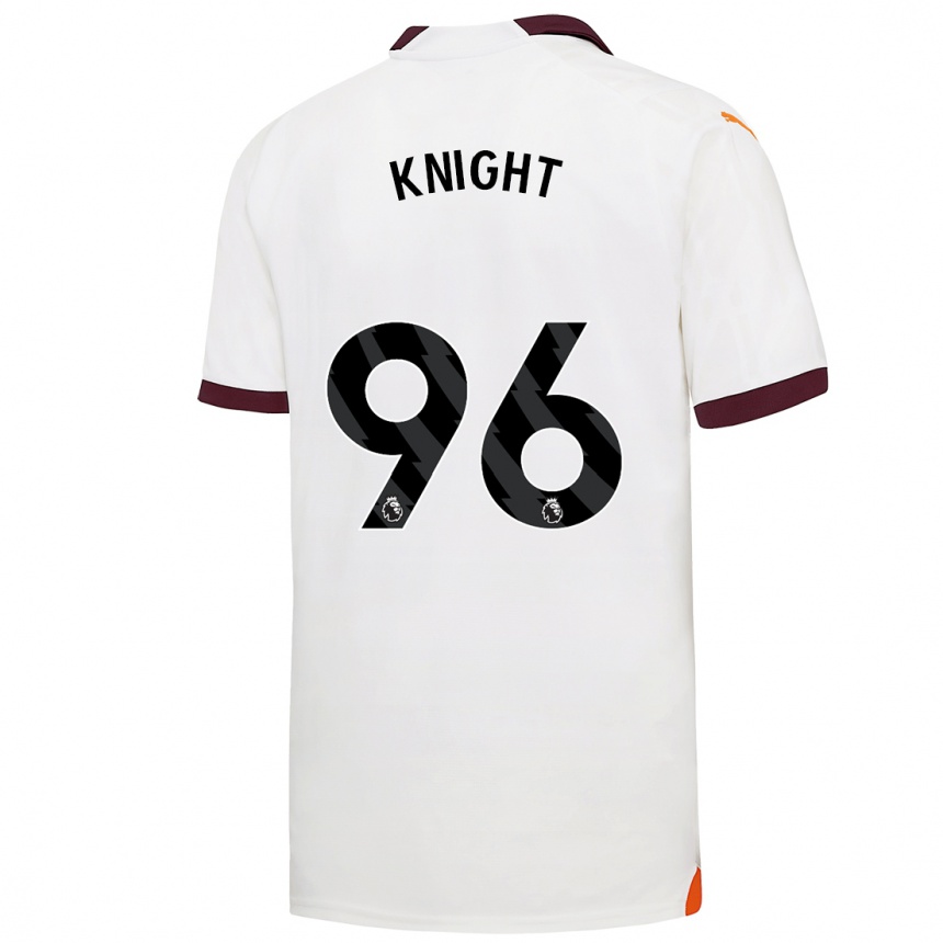 Mujer Fútbol Camiseta Ben Knight #96 Blanco 2ª Equipación 2023/24 Perú