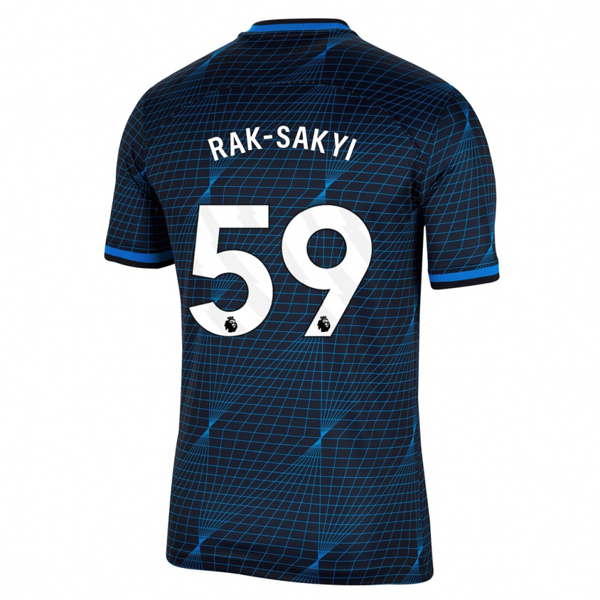 Mujer Fútbol Camiseta Sam Rak-Sakyi #59 Azul Oscuro 2ª Equipación 2023/24 Perú