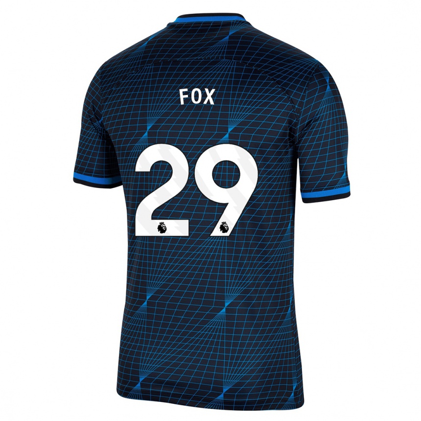 Mujer Fútbol Camiseta Jorja Fox #29 Azul Oscuro 2ª Equipación 2023/24 Perú