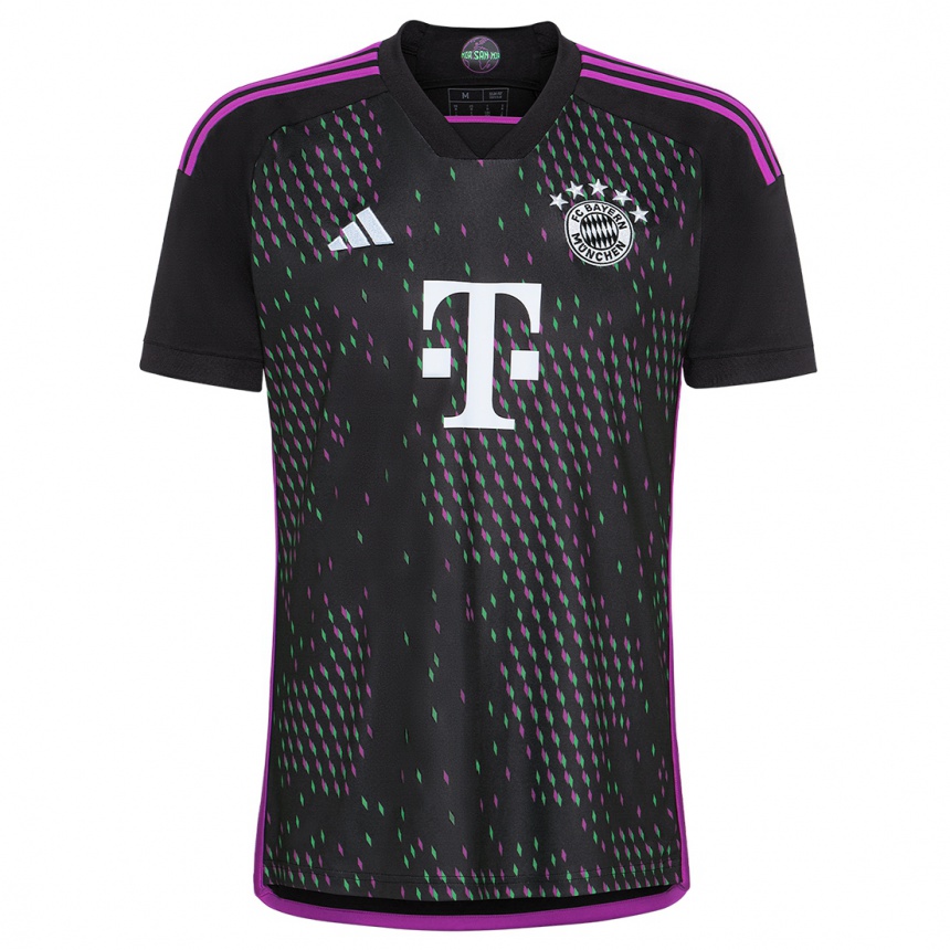 Mujer Fútbol Camiseta Leon Goretzka #8 Negro 2ª Equipación 2023/24 Perú