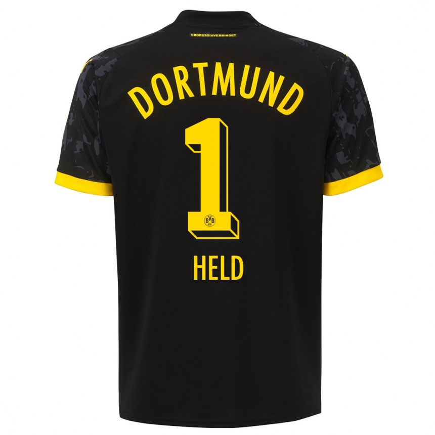 Mujer Fútbol Camiseta Aaron Held #1 Negro 2ª Equipación 2023/24 Perú