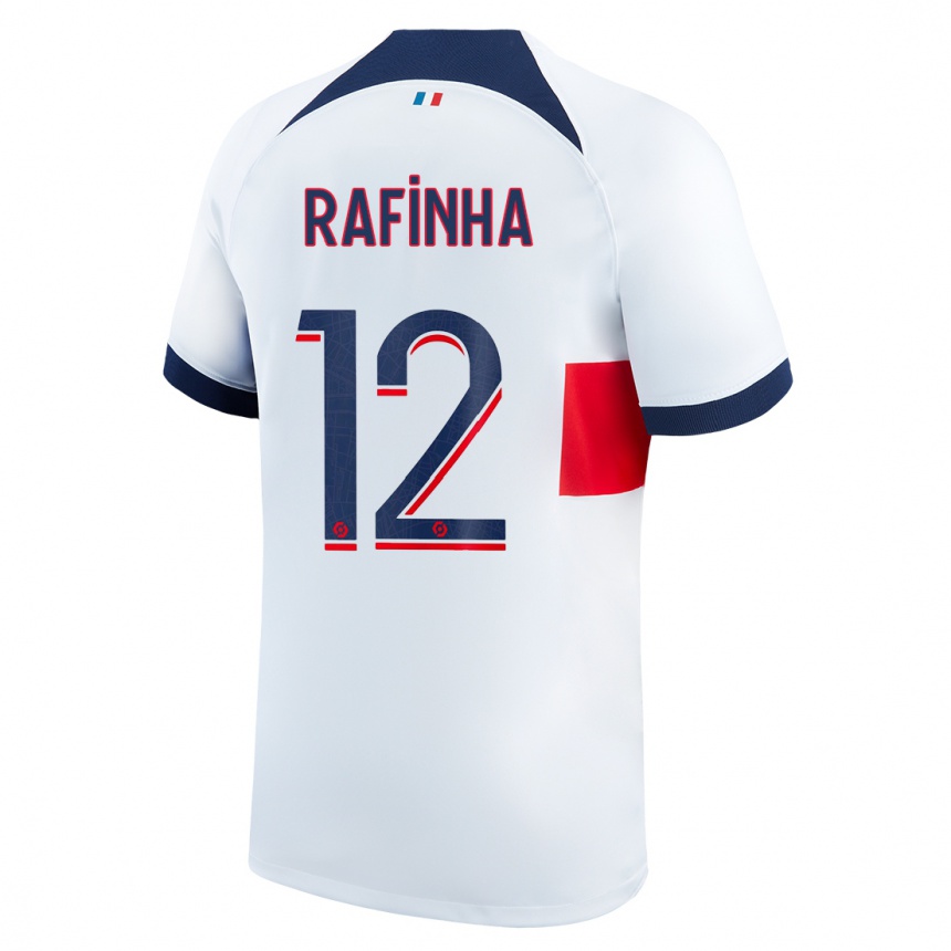 Mujer Fútbol Camiseta Rafinha #12 Blanco 2ª Equipación 2023/24 Perú