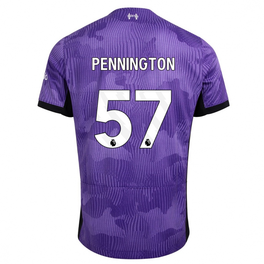 Mujer Fútbol Camiseta Cody Pennington #57 Púrpura Equipación Tercera 2023/24 Perú