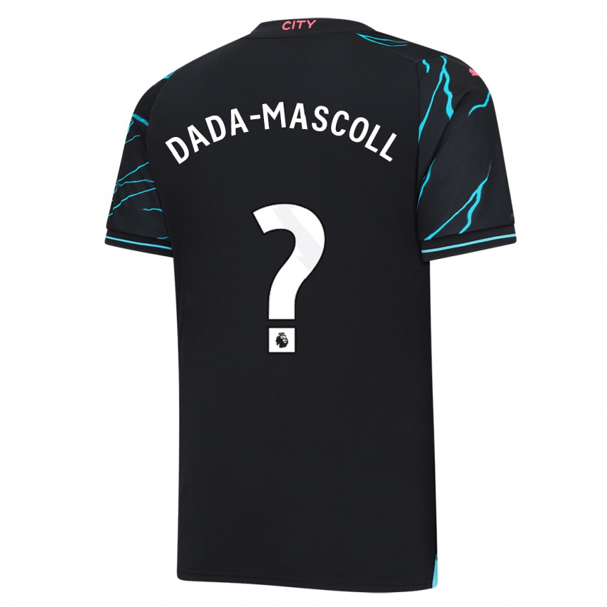 Mujer Fútbol Camiseta Isaiah Dada-Mascoll #0 Azul Oscuro Equipación Tercera 2023/24 Perú