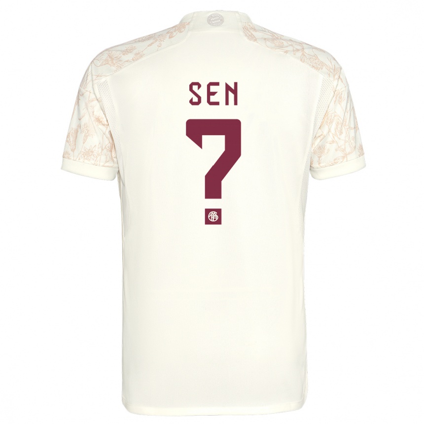 Mujer Fútbol Camiseta Salih Sen #0 Blanquecino Equipación Tercera 2023/24 Perú