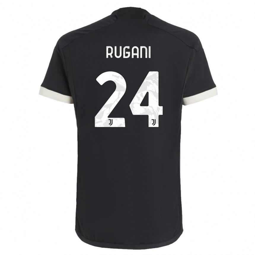 Mujer Fútbol Camiseta Daniele Rugani #24 Negro Equipación Tercera 2023/24 Perú