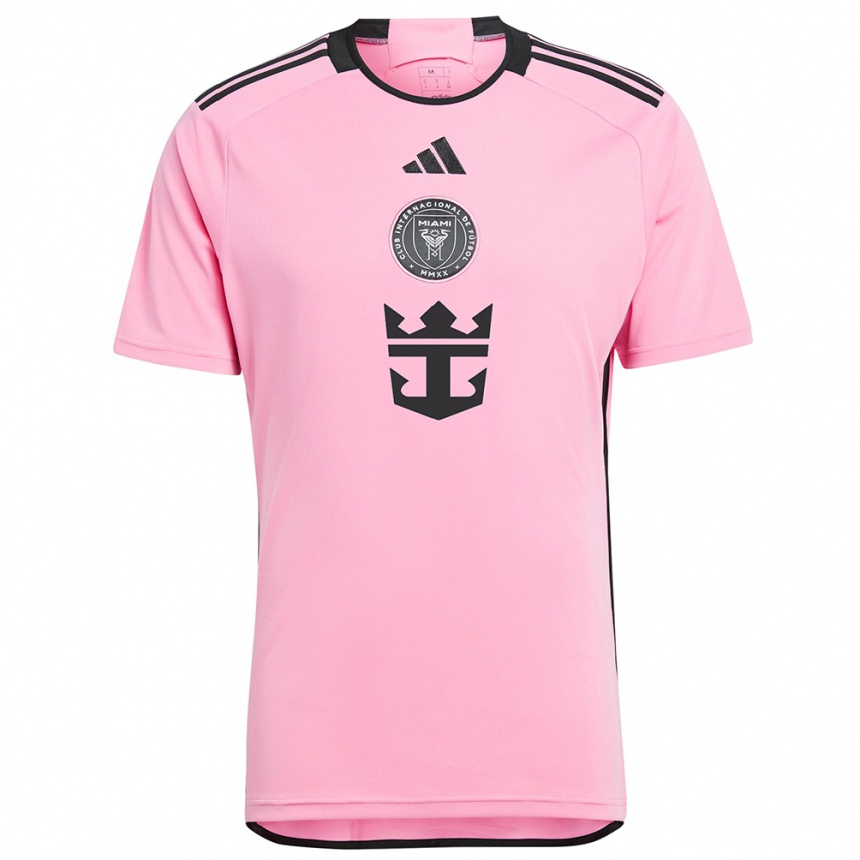 Niño Fútbol Camiseta Rodolfo Pizarro #0 Rosa 1ª Equipación 2024/25 Perú