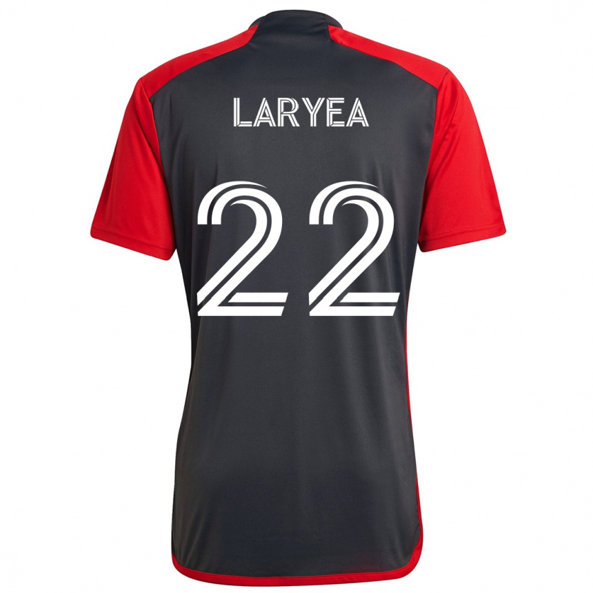 Niño Fútbol Camiseta Richie Laryea #22 Rojo Grayn 1ª Equipación 2024/25 Perú