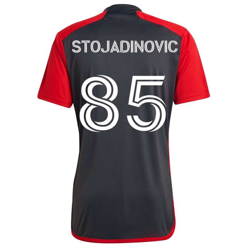 Niño Fútbol Camiseta Marko Stojadinovic #85 Rojo Grayn 1ª Equipación 2024/25 Perú