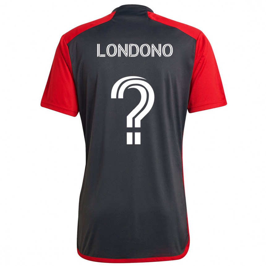 Niño Fútbol Camiseta Tyler Londono #0 Rojo Grayn 1ª Equipación 2024/25 Perú