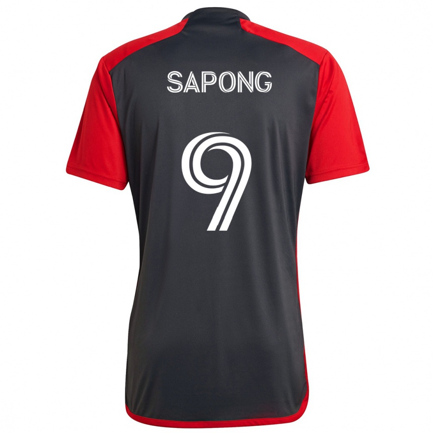 Niño Fútbol Camiseta C.j. Sapong #9 Rojo Grayn 1ª Equipación 2024/25 Perú