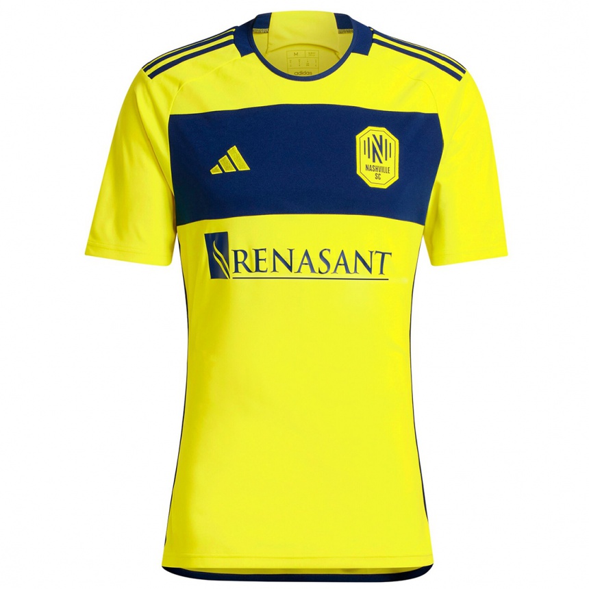 Niño Fútbol Camiseta Alex Muyl #19 Amarillo Azul 1ª Equipación 2024/25 Perú