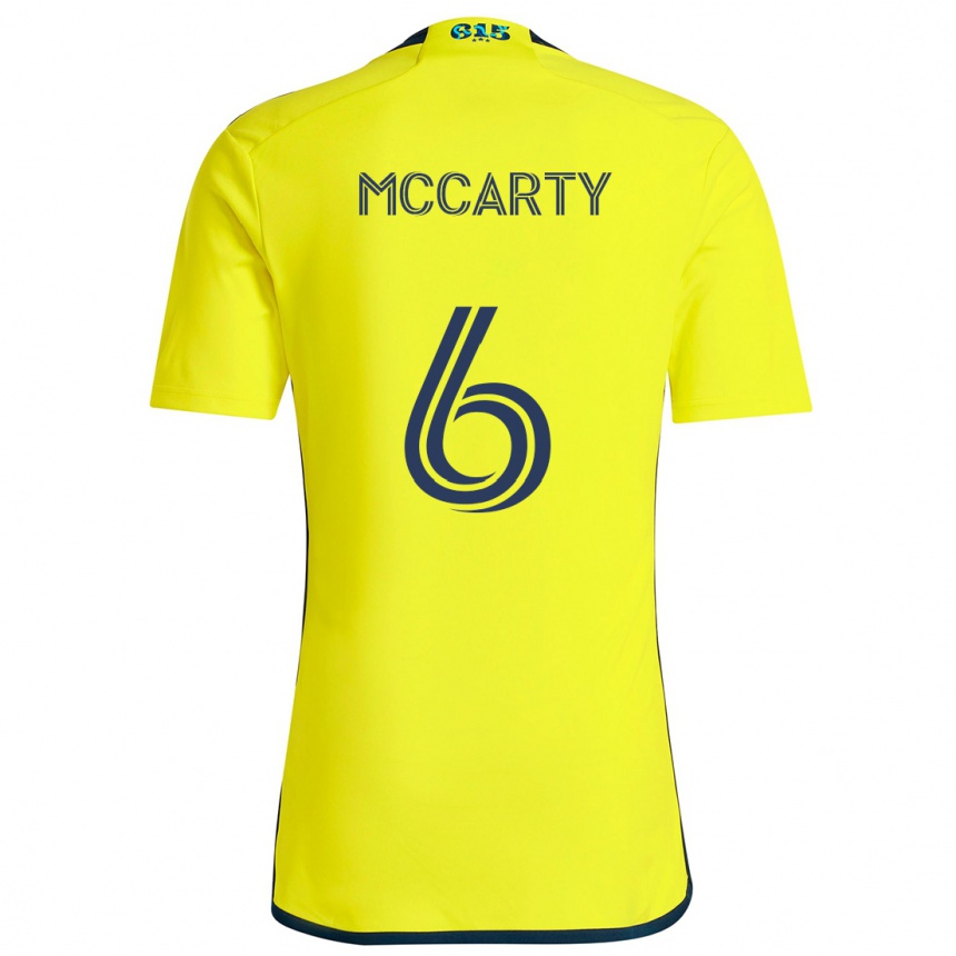 Niño Fútbol Camiseta Dax Mccarty #6 Amarillo Azul 1ª Equipación 2024/25 Perú