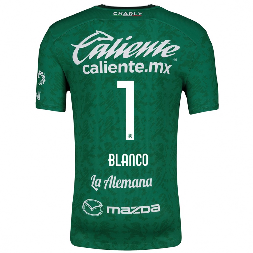 Niño Fútbol Camiseta Alfonso Blanco #1 Verde Blanco 1ª Equipación 2024/25 Perú