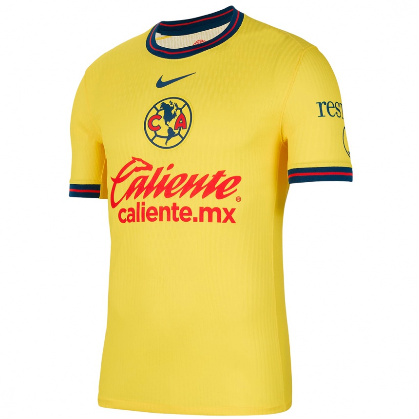 Niño Fútbol Camiseta Su Nombre #0 Amarillo Azul 1ª Equipación 2024/25 Perú