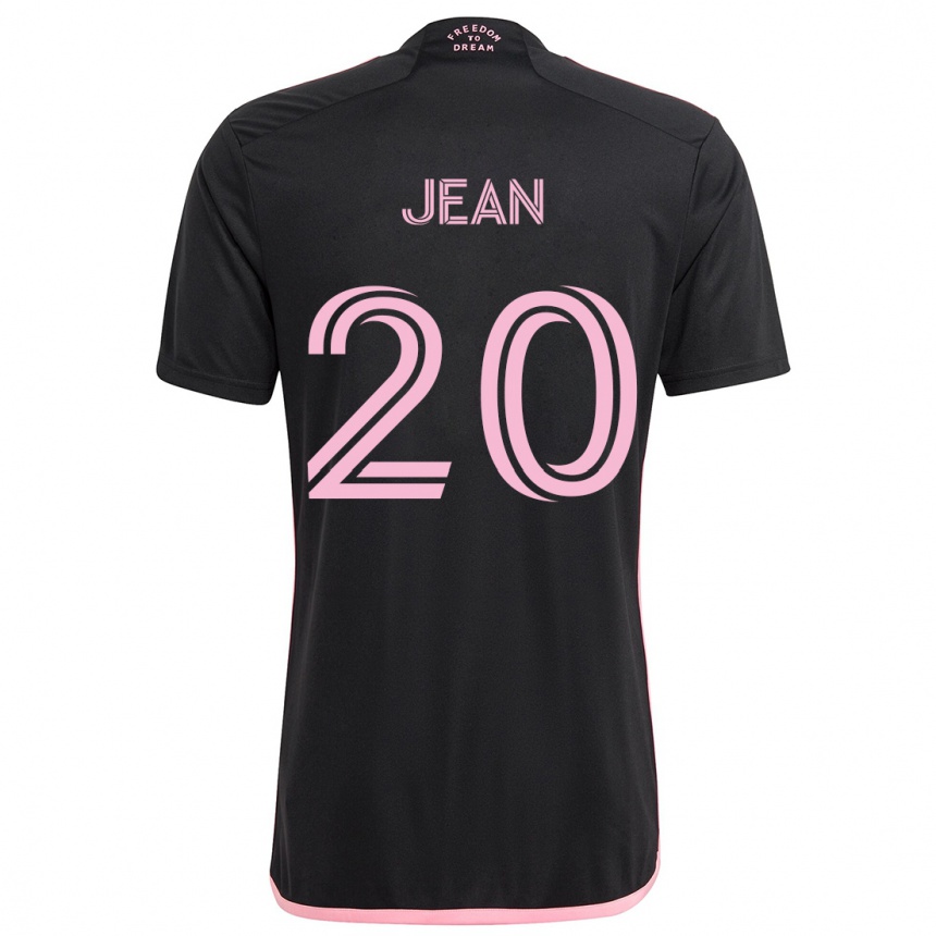 Niño Fútbol Camiseta Corentin Jean #20 Negro 2ª Equipación 2024/25 Perú