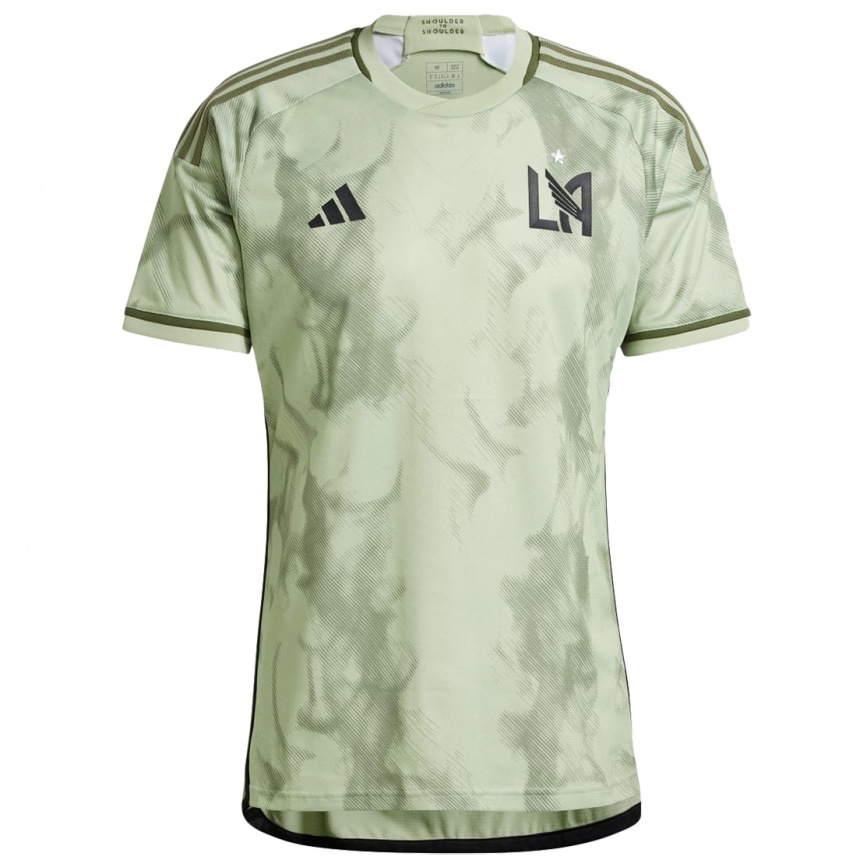 Niño Fútbol Camiseta Kei Kamara #23 Verde Claro 2ª Equipación 2024/25 Perú