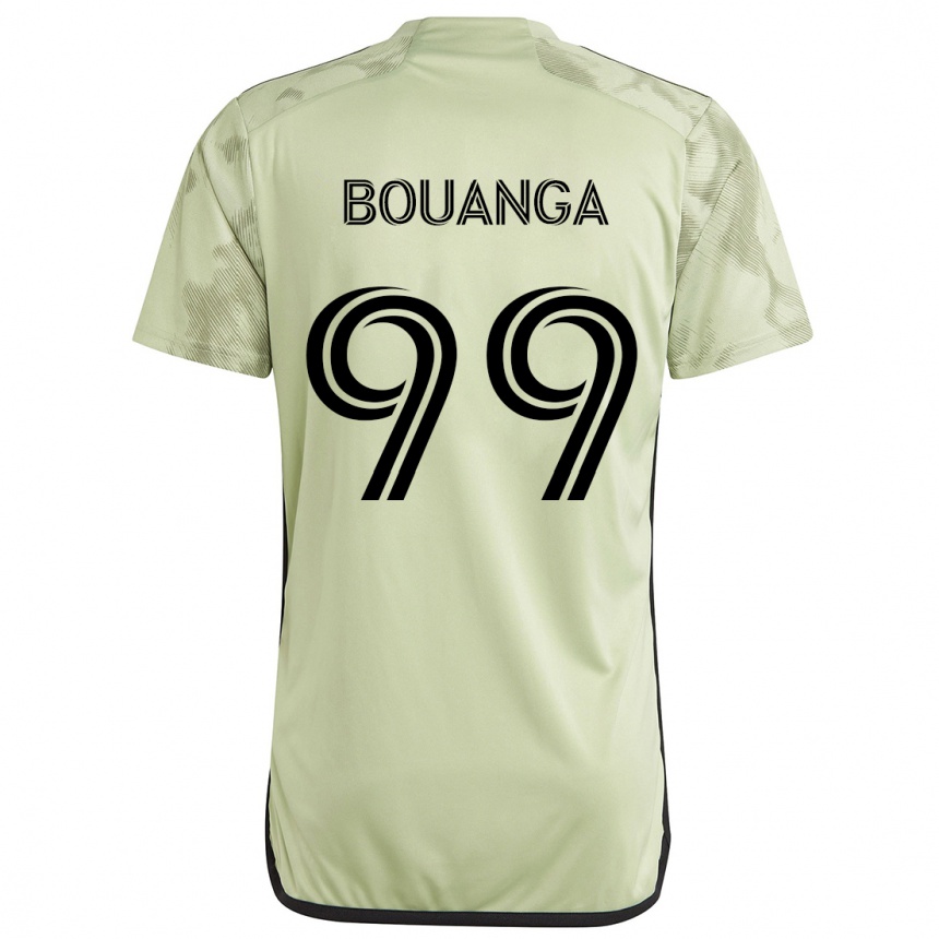 Niño Fútbol Camiseta Denis Bouanga #99 Verde Claro 2ª Equipación 2024/25 Perú