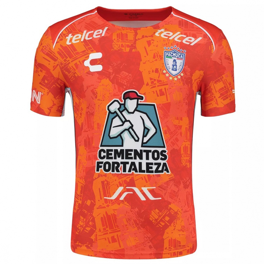 Niño Fútbol Camiseta Santino Loza #288 Naranja Blanco 2ª Equipación 2024/25 Perú