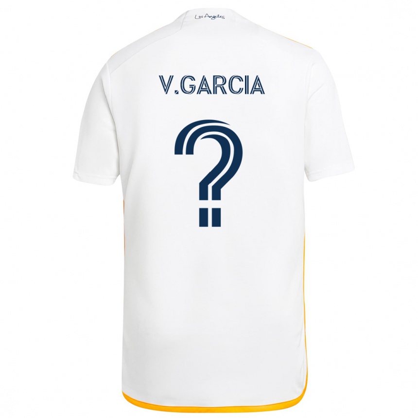 Hombre Fútbol Camiseta Vicente Garcia #0 Blanco Amarillo 1ª Equipación 2024/25 Perú