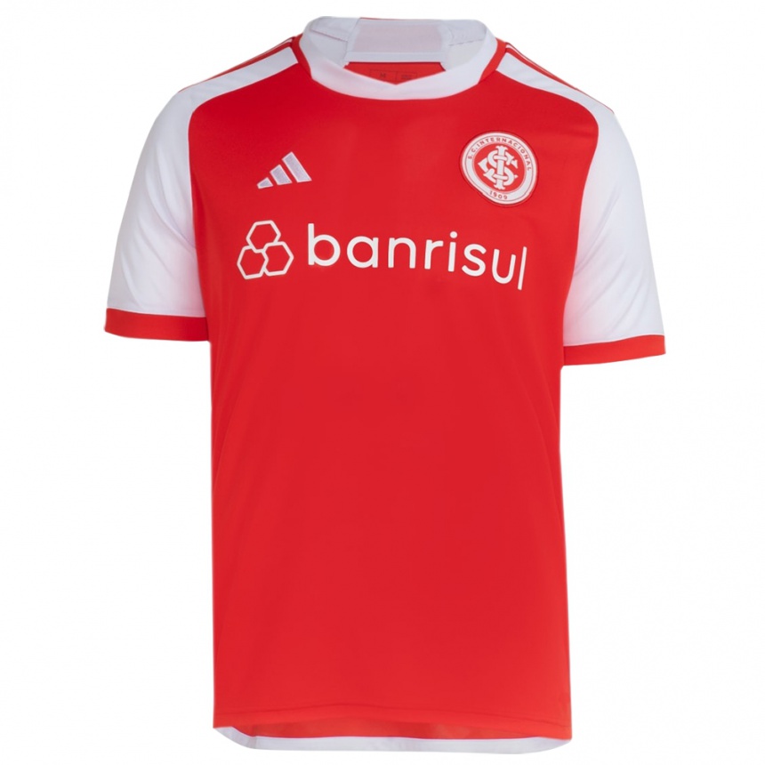 Hombre Fútbol Camiseta Wesley #21 Rojo Blanco 1ª Equipación 2024/25 Perú