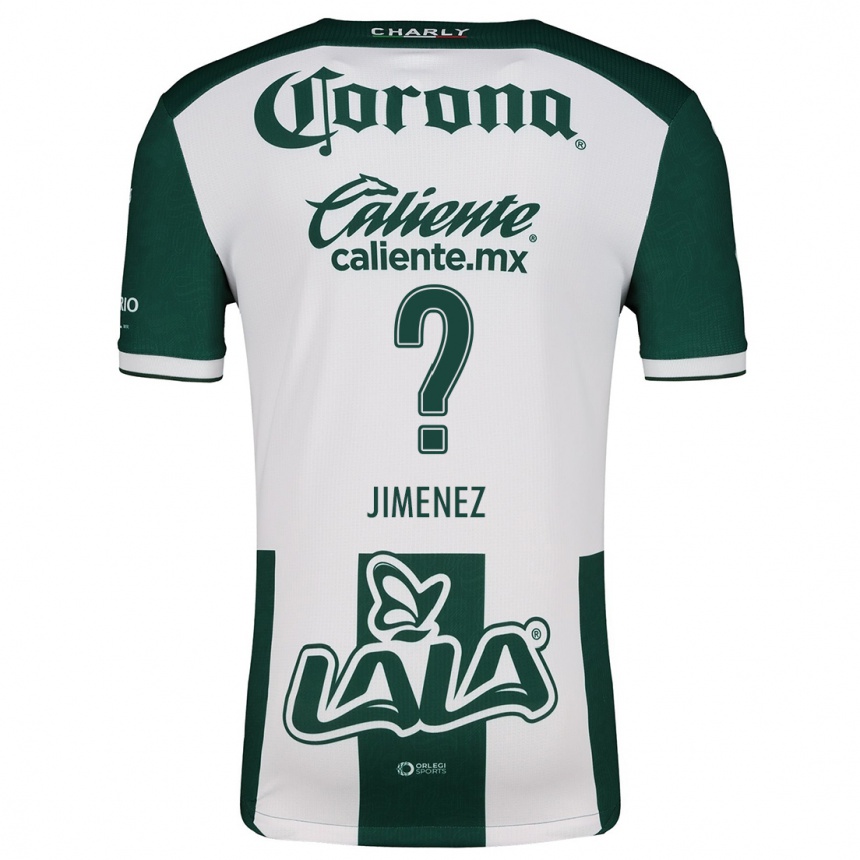 Mujer Fútbol Camiseta Tahiel Jiménez #0 Verde Blanco 1ª Equipación 2024/25 Perú