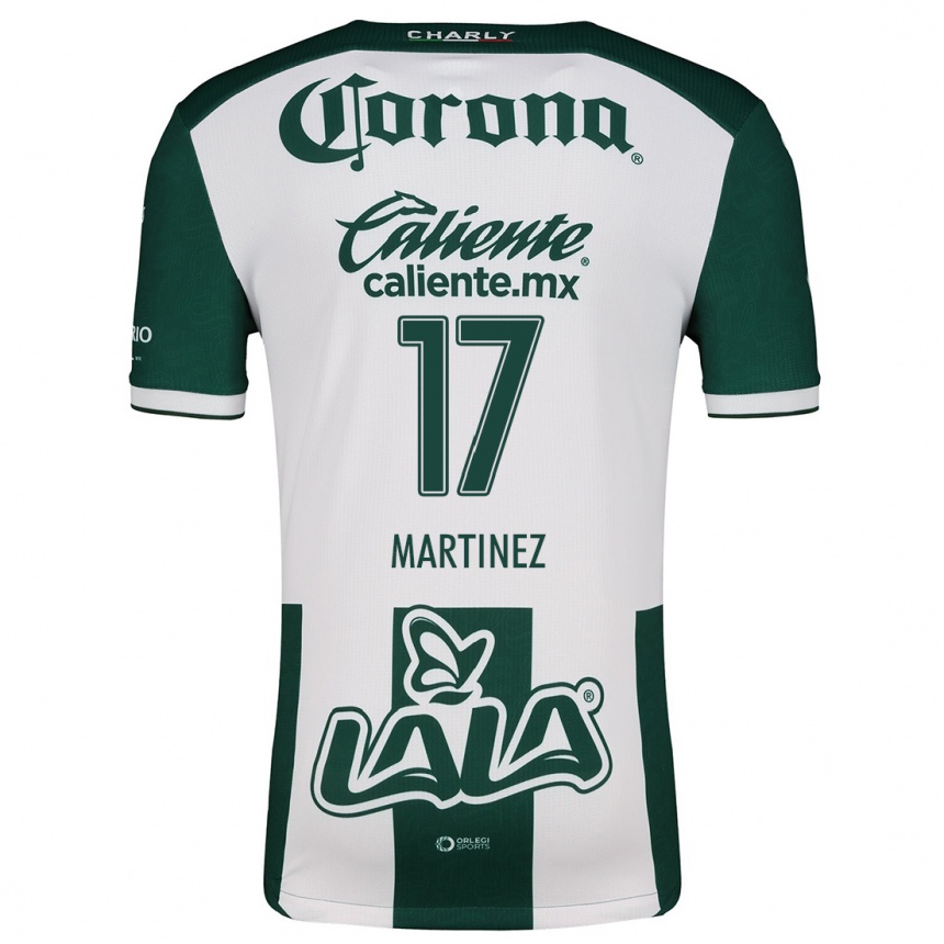 Mujer Fútbol Camiseta Marianne Martínez #17 Verde Blanco 1ª Equipación 2024/25 Perú