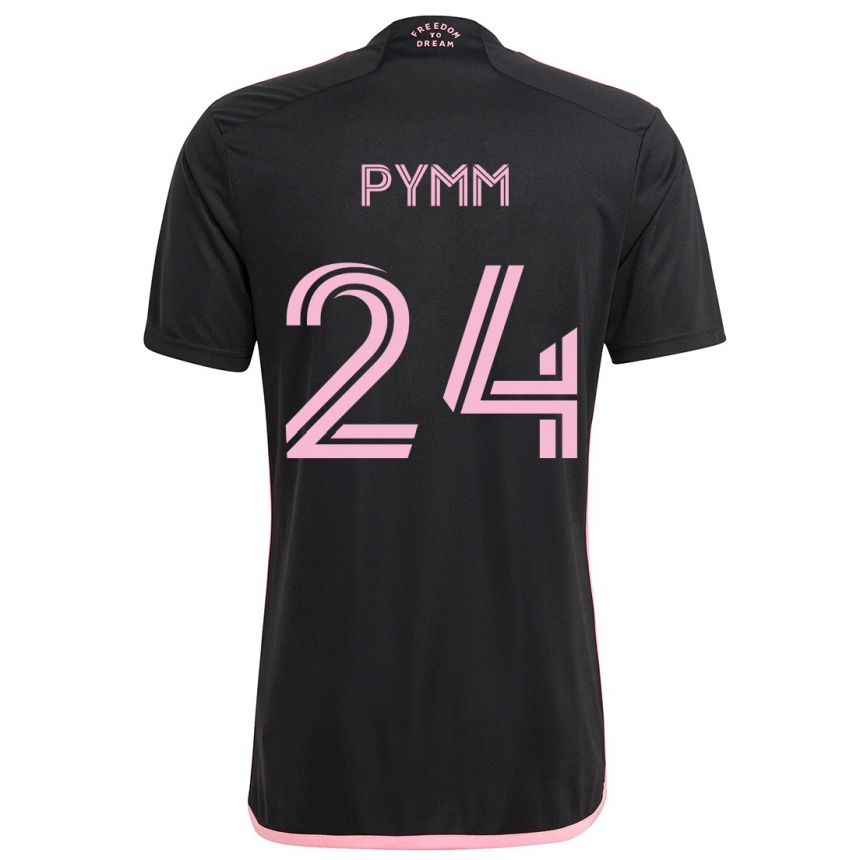 Mujer Fútbol Camiseta Jack Pymm #24 Negro 2ª Equipación 2024/25 Perú