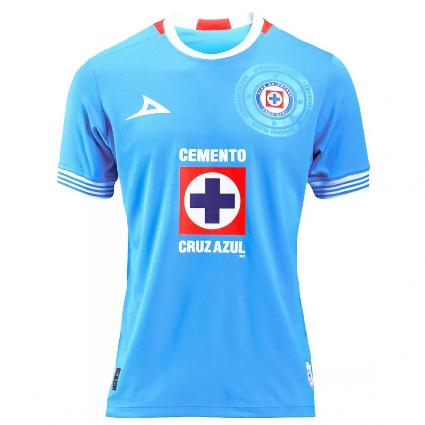 Niño Fútbol Camiseta Nancy Zaragoza #15 Cielo Azul 1ª Equipación 2024/25 Perú