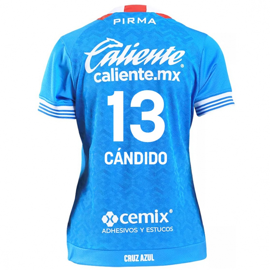 Niño Fútbol Camiseta Camilo Cándido #13 Cielo Azul 1ª Equipación 2024/25 Perú