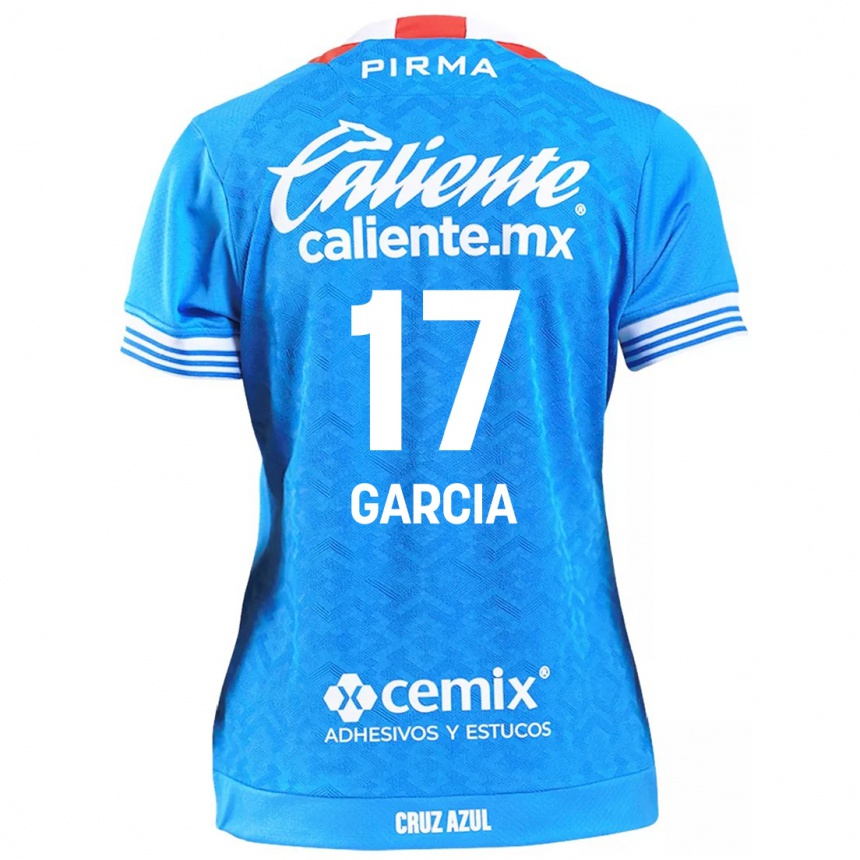 Niño Fútbol Camiseta Amaury Garcia #17 Cielo Azul 1ª Equipación 2024/25 Perú