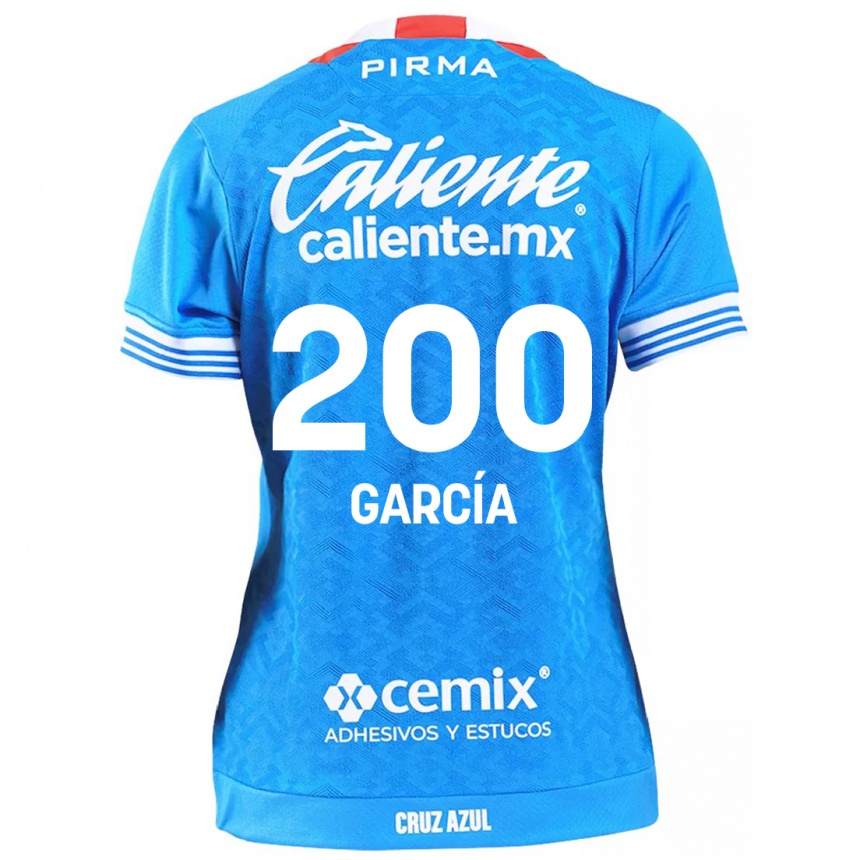 Niño Fútbol Camiseta Jorge García #200 Cielo Azul 1ª Equipación 2024/25 Perú