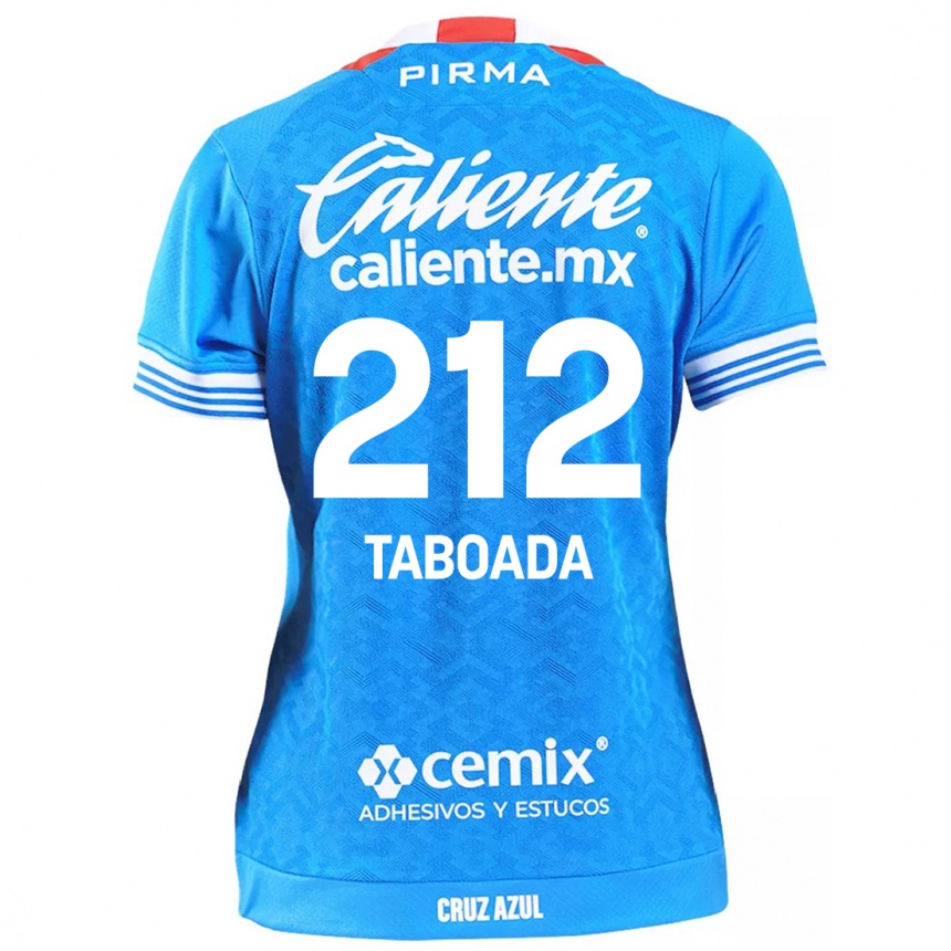 Niño Fútbol Camiseta Víctor Taboada #212 Cielo Azul 1ª Equipación 2024/25 Perú