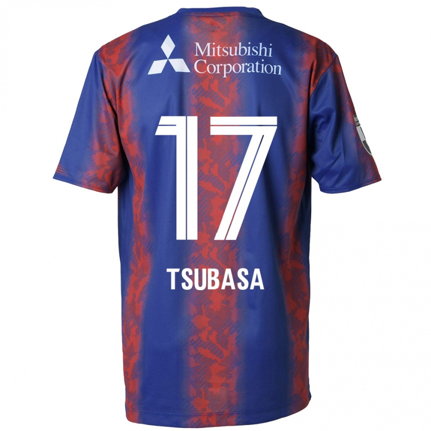 Niño Fútbol Camiseta Tsubasa Terayama #17 Azul Rojo 1ª Equipación 2024/25 Perú