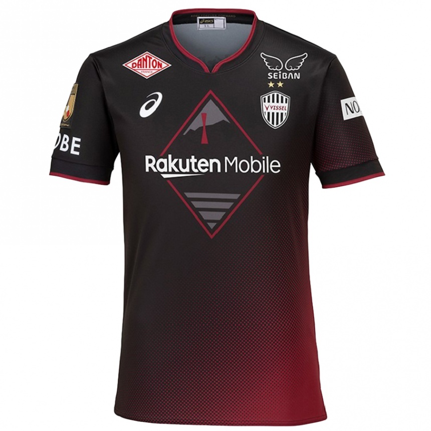 Niño Fútbol Camiseta Tokiya Takamura #13 Negro Rojo 1ª Equipación 2024/25 Perú