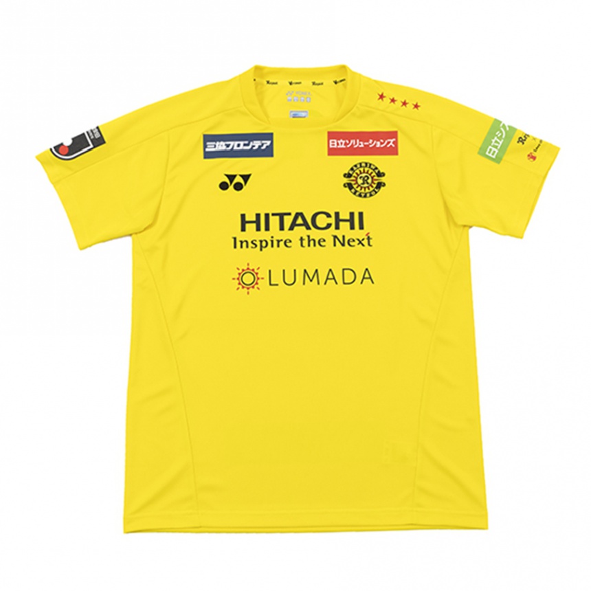 Niño Fútbol Camiseta Ota Yamamoto #45 Amarillo Negro 1ª Equipación 2024/25 Perú