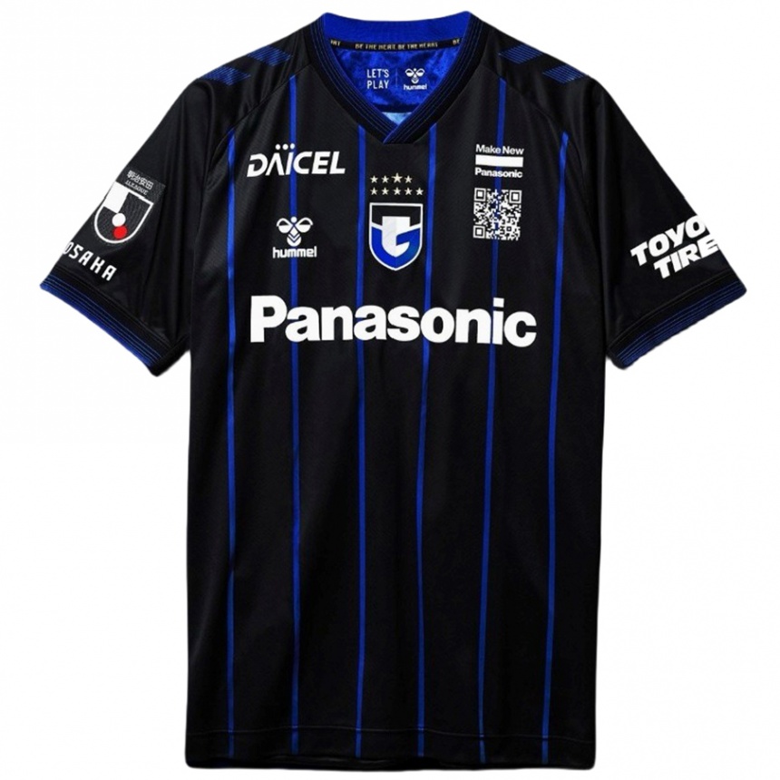 Niño Fútbol Camiseta Tokuma Suzuki #16 Azul Negro 1ª Equipación 2024/25 Perú