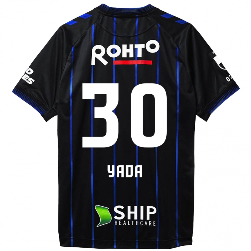 Niño Fútbol Camiseta Yukito Yada #30 Azul Negro 1ª Equipación 2024/25 Perú