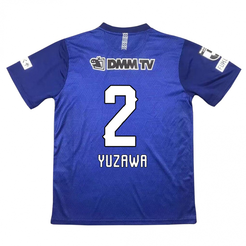 Niño Fútbol Camiseta Masato Yuzawa #2 Azul Oscuro 1ª Equipación 2024/25 Perú