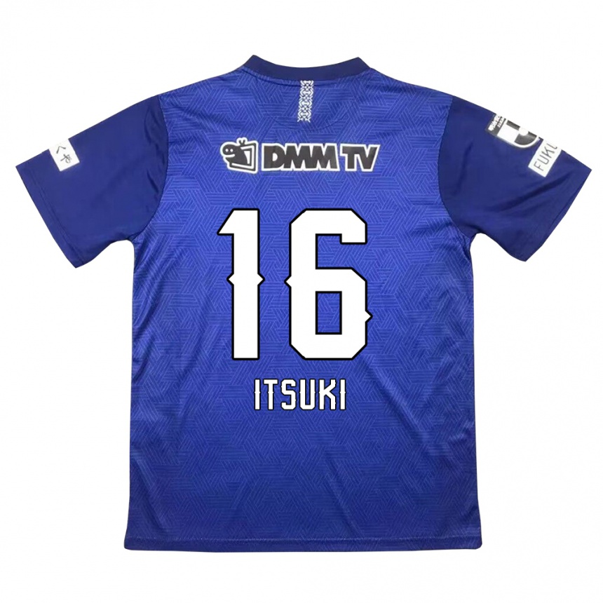 Niño Fútbol Camiseta Itsuki Oda #16 Azul Oscuro 1ª Equipación 2024/25 Perú