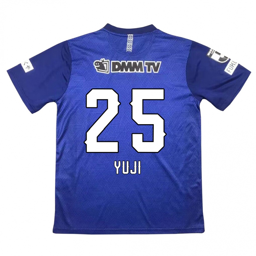 Niño Fútbol Camiseta Yuji Kitajima #25 Azul Oscuro 1ª Equipación 2024/25 Perú