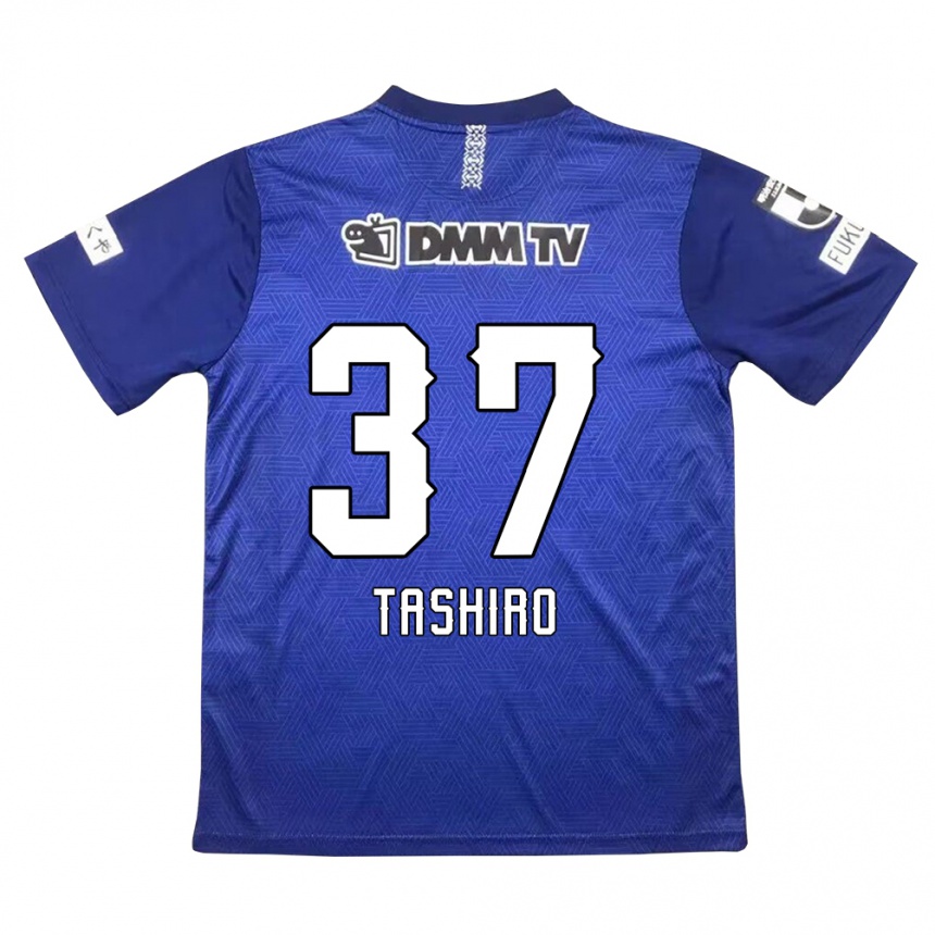 Niño Fútbol Camiseta Masaya Tashiro #37 Azul Oscuro 1ª Equipación 2024/25 Perú