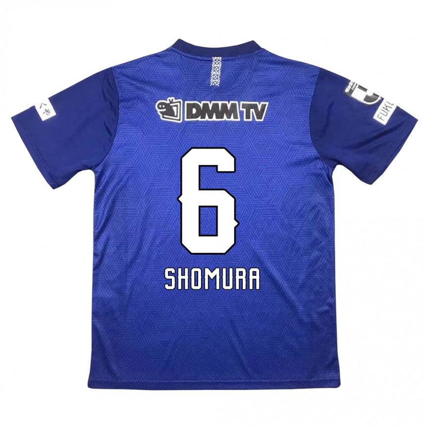 Niño Fútbol Camiseta Tomoki Shomura #6 Azul Oscuro 1ª Equipación 2024/25 Perú